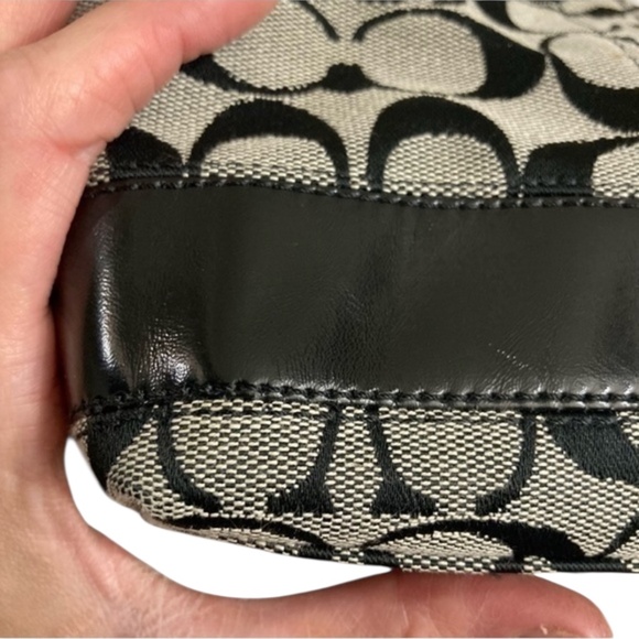 Coach 41642 RARE Y2K legacy collation black signature mini bag - Picture 10 of 13